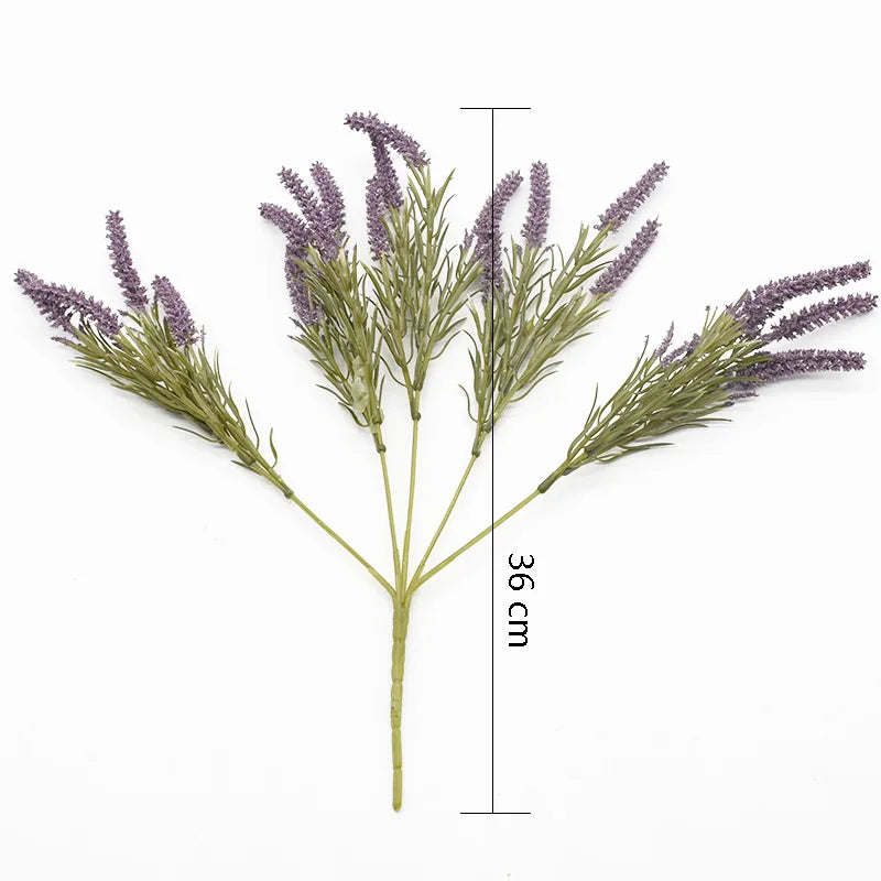 Afralia™ Artificial Lavender Plants: Home Decor, Wedding DIY, Photo Props, Indoor Furnishings