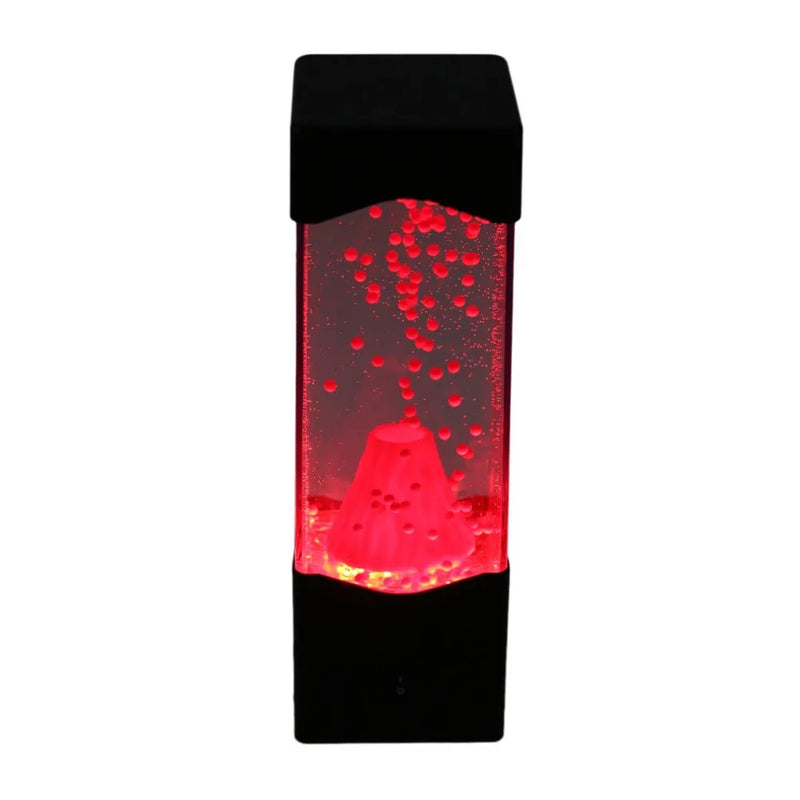 Afralia™ Volcano Eruption Water Ball LED Night Light Aquarium Tank for Home Decoration