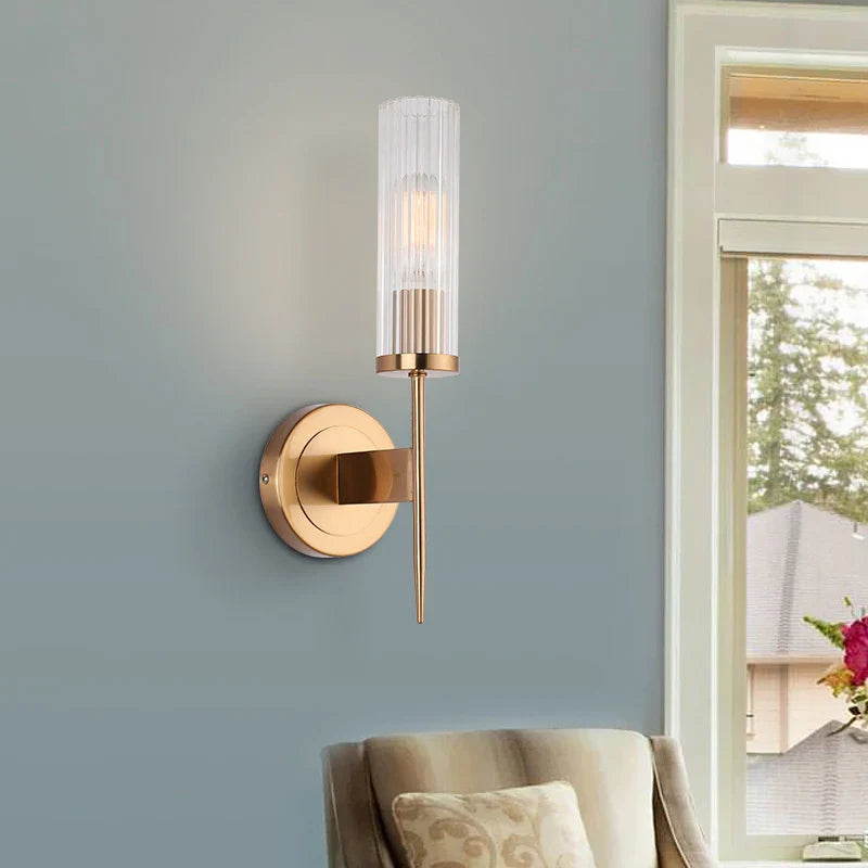 Afralia™ Postmodern Glass Wall Sconce for Elegant Illumination