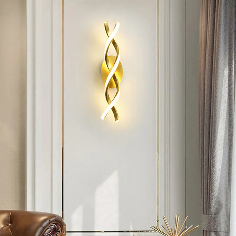 Afralia™ Minimalist LED Wall Lamp: Modern Nordic Bedroom Decor Lighting