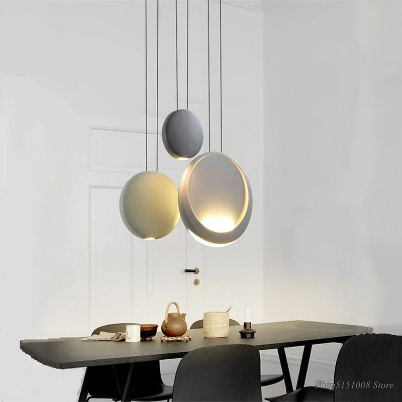 Afralia™ Modern LED Pendant Light for Dining Room Living Room Indoor Decor