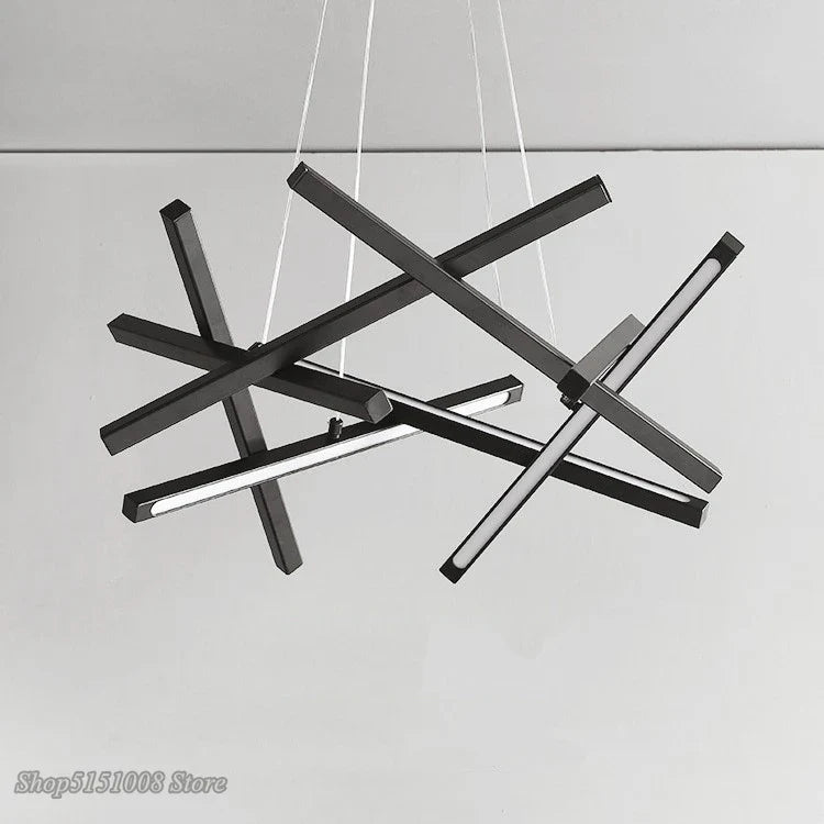 Afralia™ Modern Nordic Chandelier: Aluminum LED Hanging Lamp for Stylish Home Decor