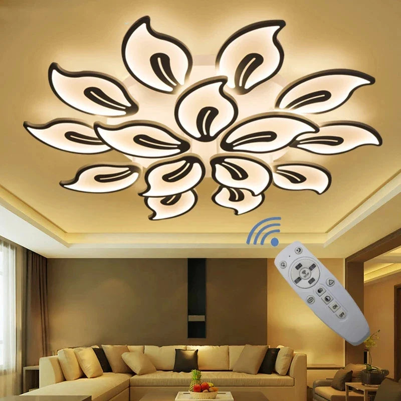 Afralia™ Elegant LED Ceiling Light for Living Room, Bedroom, Dining - Modern & Light Luxury