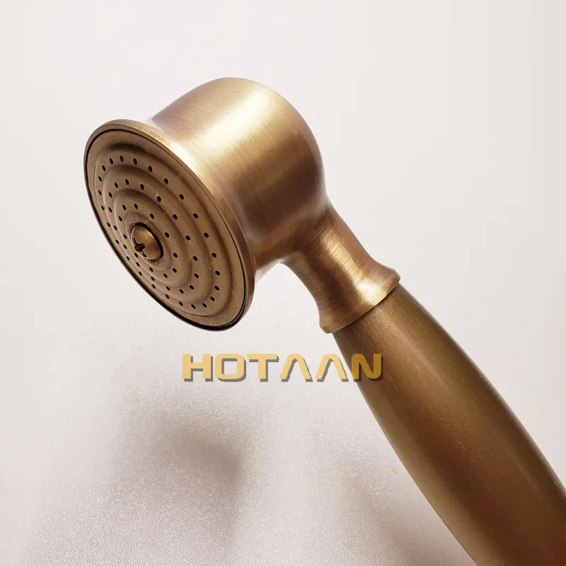 Afralia™ Brass Antique Handheld Shower Head - Luxury Bathroom Accessory