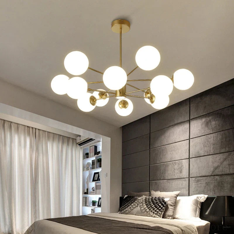 Afralia™ Modern Vintage Suspension Chandelier for Living Room Stair Lamp Industrial Lighting Fixtures