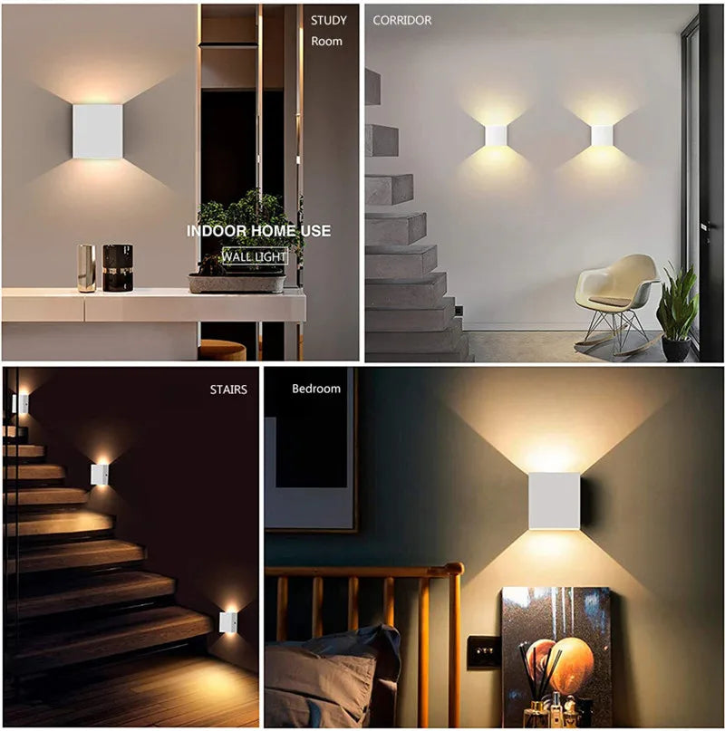 Afralia™ Modern Minimalist LED Wall Lamp for Bedroom Décor