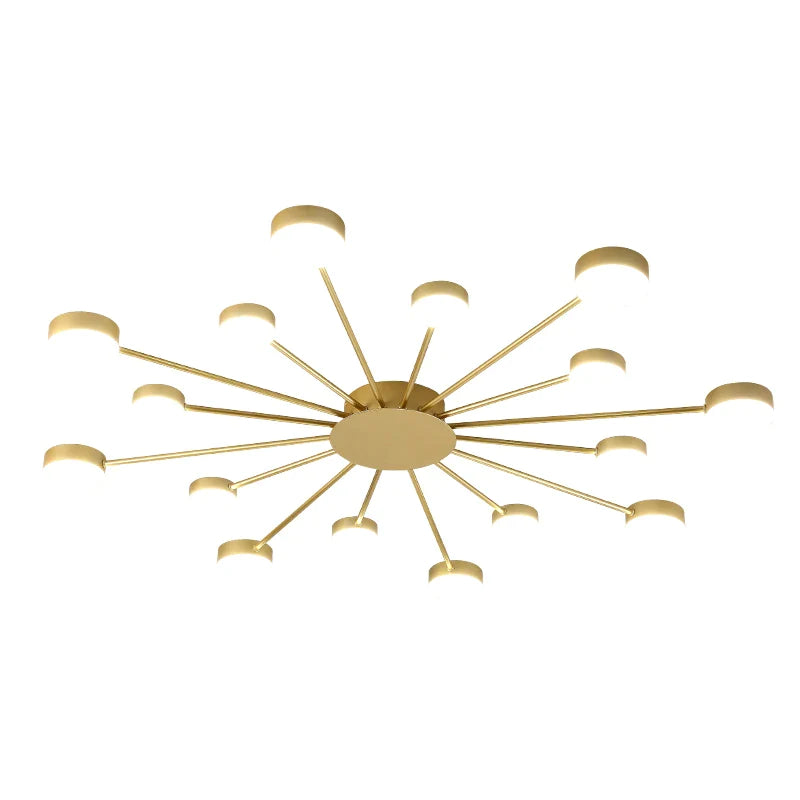 Afralia™ Nordic Luxury Living Room Ceiling Light Simple Art Lamps