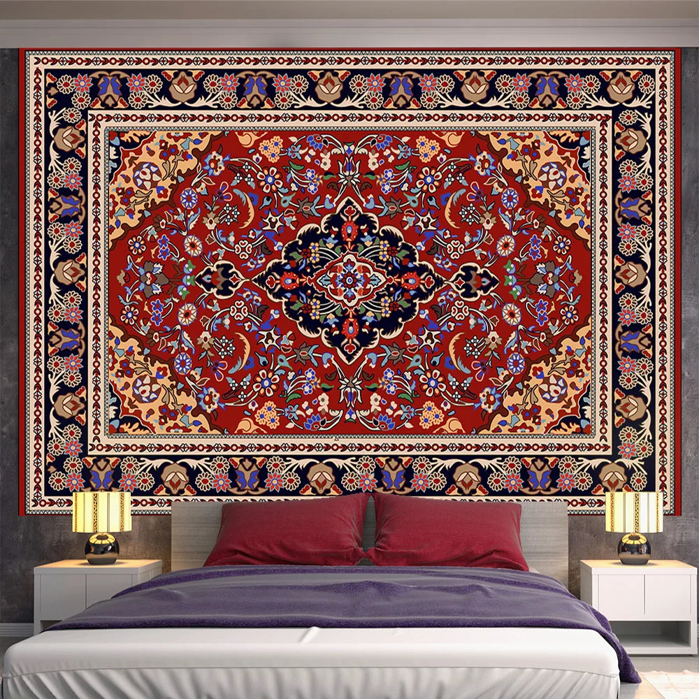 Afralia™ Indian Mandala Tapestry Bohemian Witchcraft Hippie Bedroom Decor