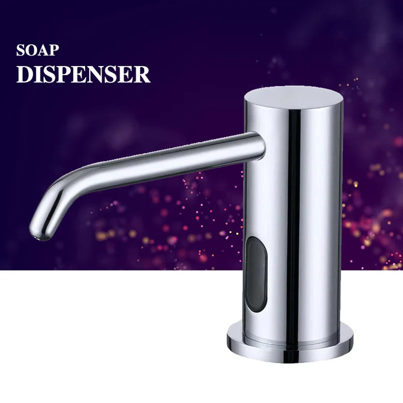 Afralia™ Touch-Free Soap Dispenser: Automatic Sensor Liquid Dispenser for Kitchen & Bathroom