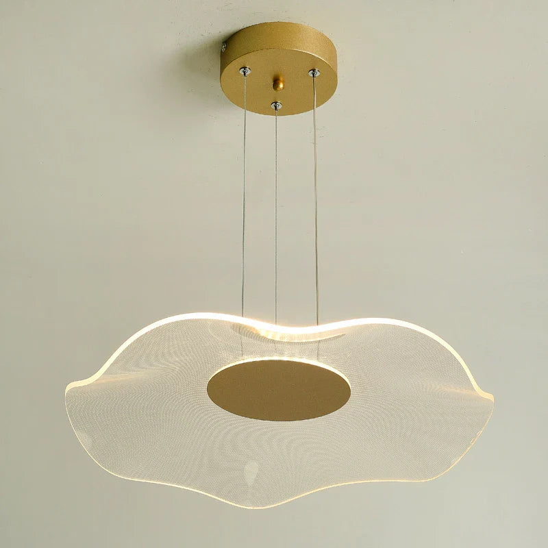 Afralia™ Lotus Leaf Pendant Lights: Modern Nordic Chandeliers for Living Room & Bedroom