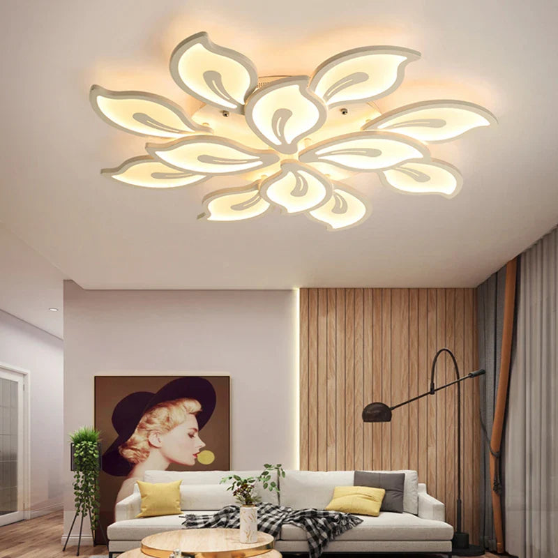 Afralia™ Elegant LED Ceiling Light for Living Room, Bedroom, Dining - Modern & Light Luxury