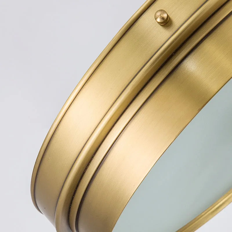 Afralia™ Brass LED Ceiling Lights - Modern Home Lighting Flush Mount Luminaire