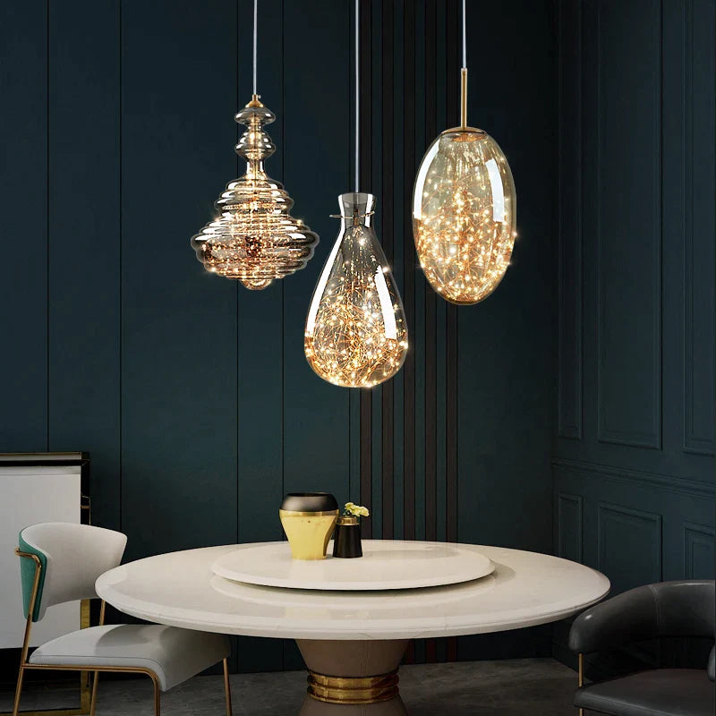 Afralia™ Crystal Chandelier: Nordic Luxury Pendant Lighting for Dining Room, Bedroom, and Bar