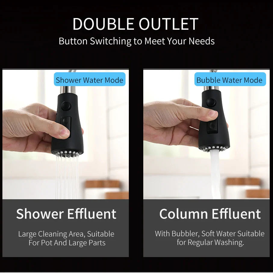 Afralia™ Smart Touch Kitchen Faucet Sensor Water Mixer Sink Tap Rotate Mixer