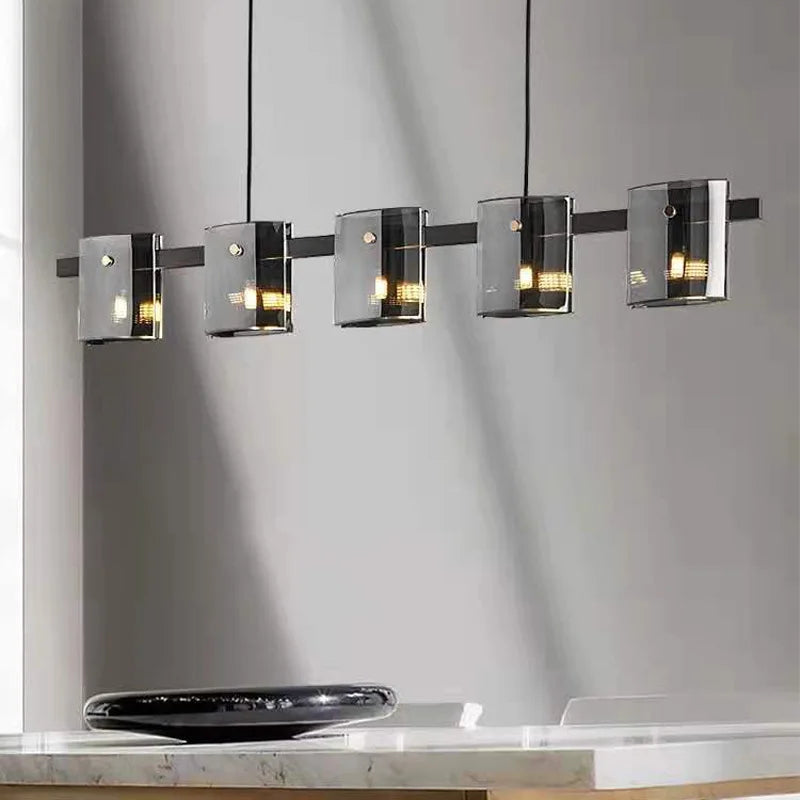 Afralia™ Scandinavian Crystal Chandelier: Elegant Gold & Black Lighting for Home Decor