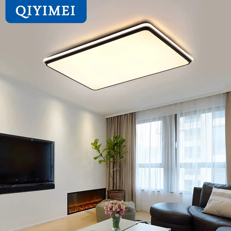 Afralia™ LED Ceiling Lamps: Modern Dimmable Lights for Living Room, Dining Room, Bedroom