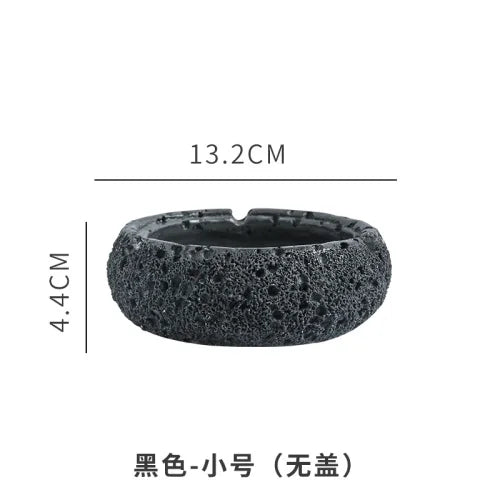 Afralia™ Cement Astronaut Ashtray with Lid - High Temperature Resistant Cigar Ashtray