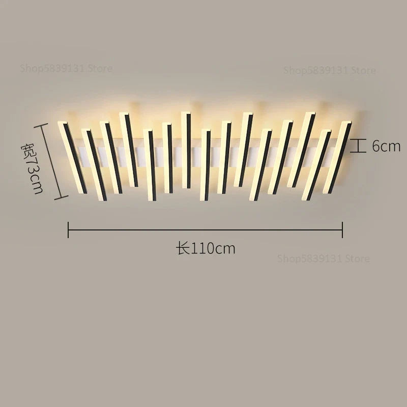 Afralia™ Modern LED Ceiling Lights for Living Room Kitchen Bedroom Beauty Decor, Nordic Design