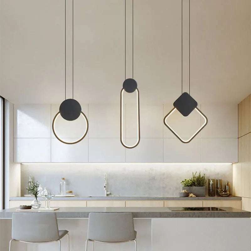 Afralia™ Nordic LED Pendant Lamp: Small Bar Kitchen Living Room Decoration Light