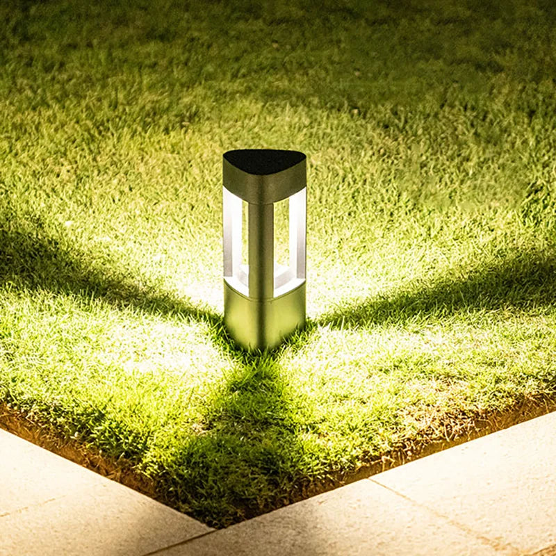 Afralia™ LED Bollard Lawn Lamp: Stylish Waterproof Outdoor Garden Path Light