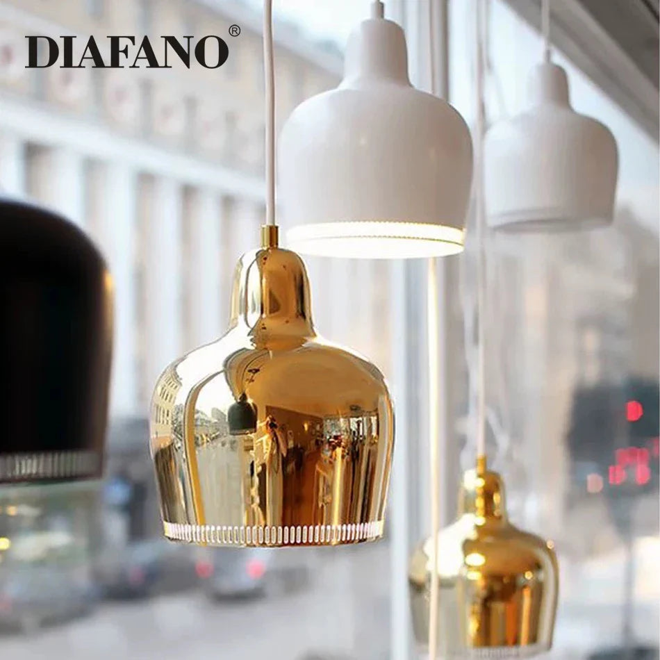 Afralia™ Metal Pendant Light for Home Decor and Lighting