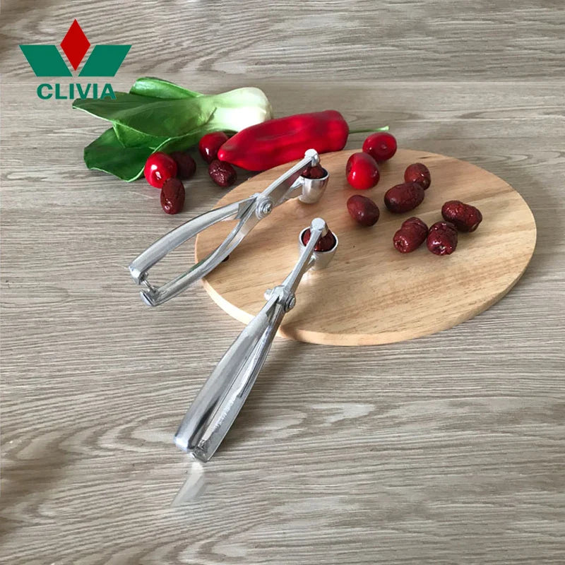 Afralia™ Cherry Pitter & Corer: Multifunctional Aluminum Alloy Seed Separator & Kitchen Tool