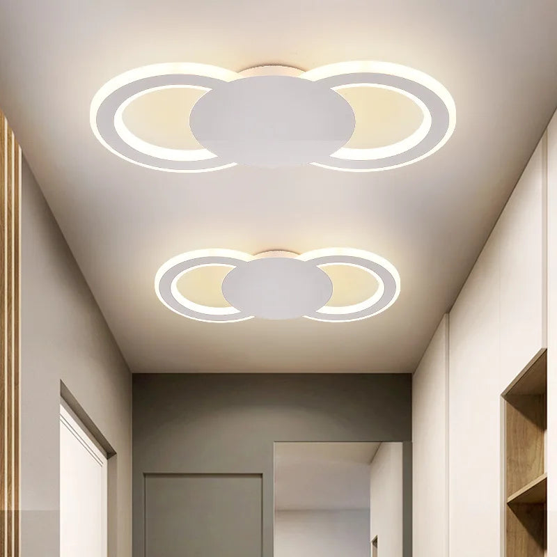 Afralia™ Motion Sensor LED Ceiling Light for Corridors, Stairs, and Bedside