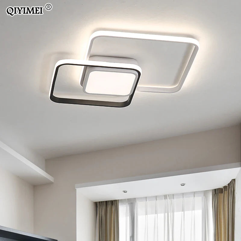 Afralia™ LED Ceiling Light: Modern Home Lighting Fixture for Living, Dining, Bedroom