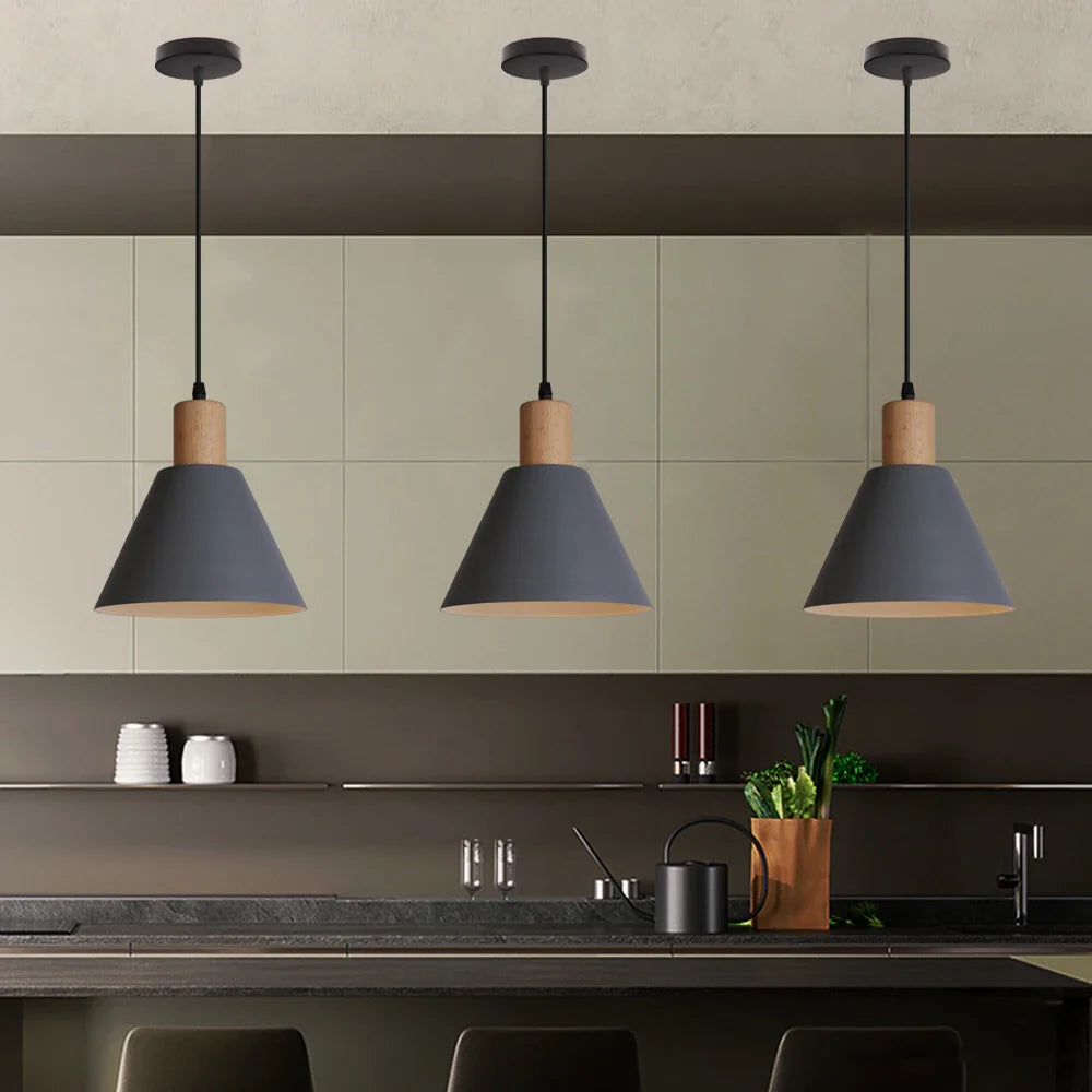 Afralia™ Modern Nordic Pendant Lights LED Hanging Lamp for Home Industrial Decor
