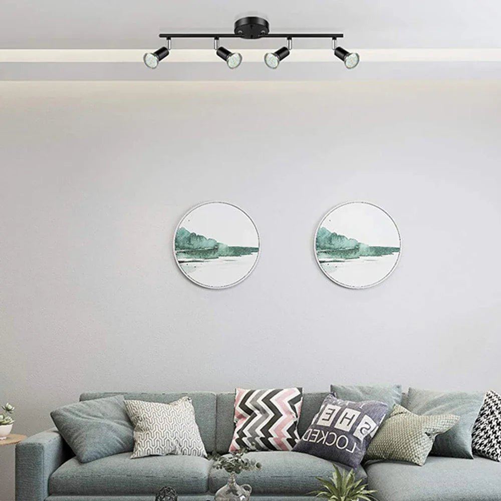 Afralia™ LED Ceiling Spotlight Chandelier for Home Lighting Decor