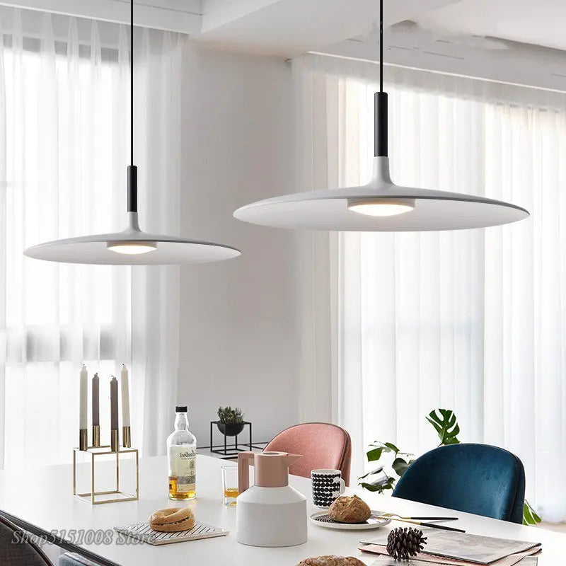 Afralia™ Nordic Aplomb LED Pendant Lights for Modern Living Spaces