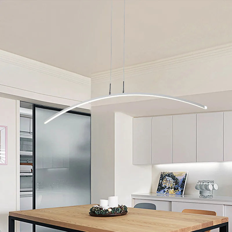 Afralia™ LED Pendant Lamp: Modern Office Kitchen Chandelier, Nordic Style Ceiling Light, AC110V 220V