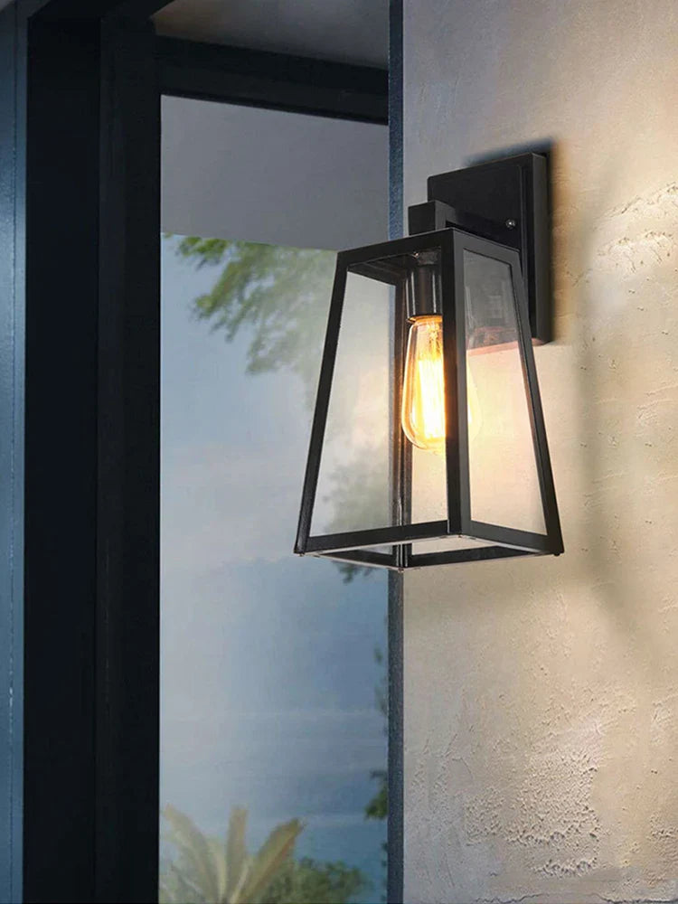 Afralia™ Modern Outdoor Wall Lamp for Villa Corridor Garden Balcony Gate Terrace