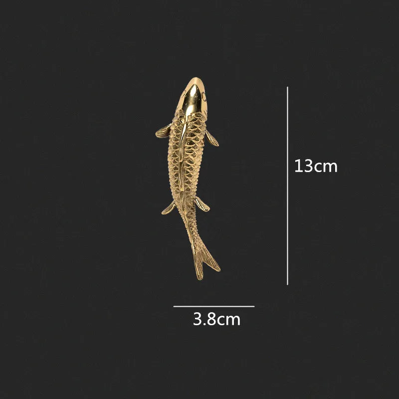 Afralia™ Metal Coral Lotus Fish Pond Wall Hanging for Home Decoration