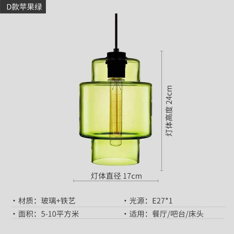 Afralia™ Geometric Glass Pendant Light Collection: Modern Crystalline Pendant Series