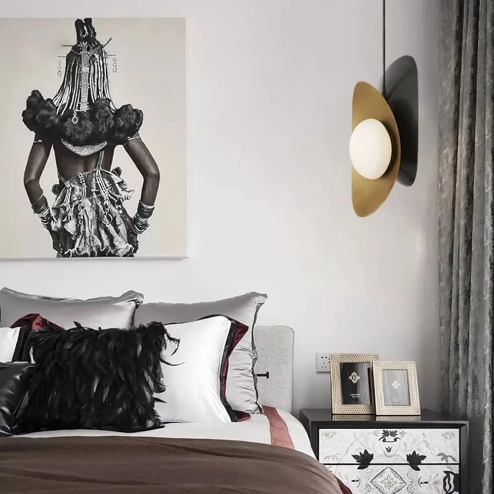 Afralia™ Postmodern Iron Pendant Light with 2 Heads for Home, Kitchen, Dining Room