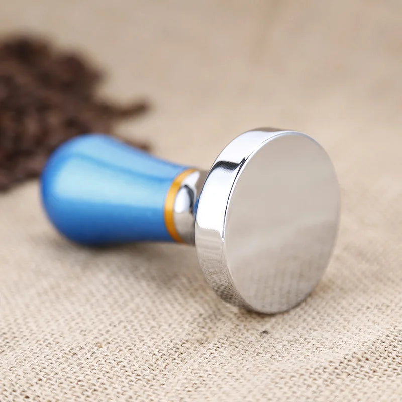 Afralia™ Coffee Tamper 57mm Aluminum Pressure Bar Practical Coffee Maker Tool