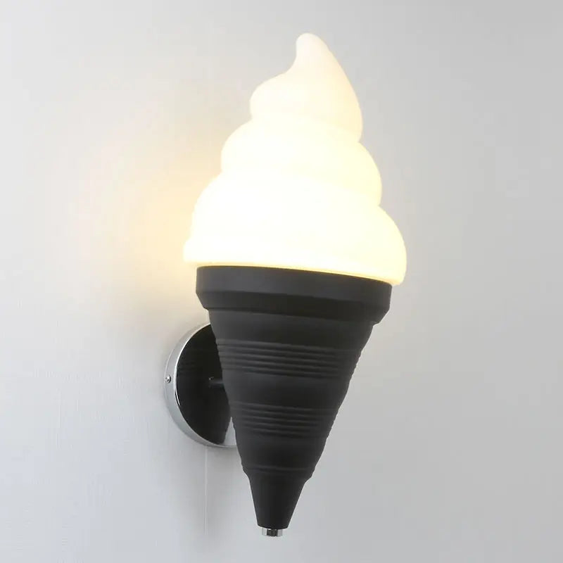 Afralia™ LED Ice Cream Wall Lamp for Modern Kitchen Children’s Bedroom Lighting
