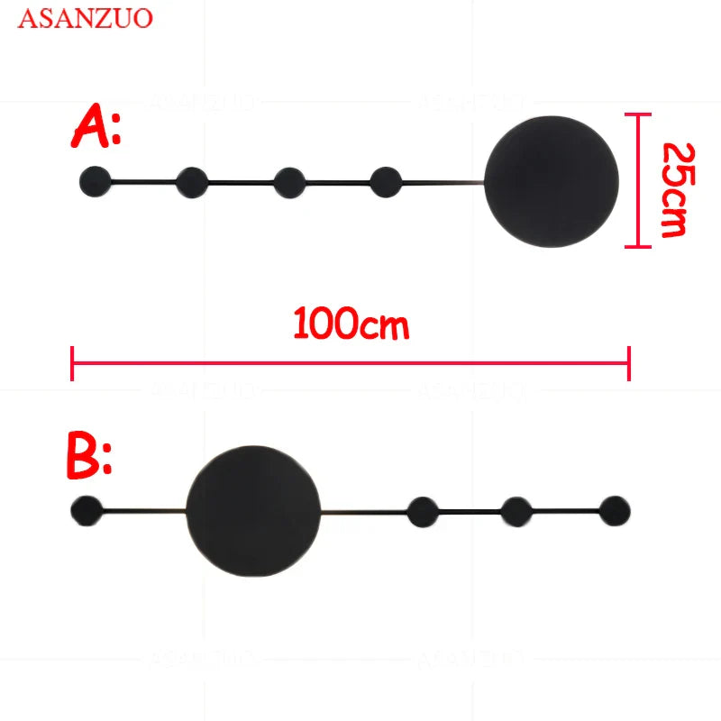 Afralia™ LED Moon Wall Lamp for Home Decoration & Ambiance