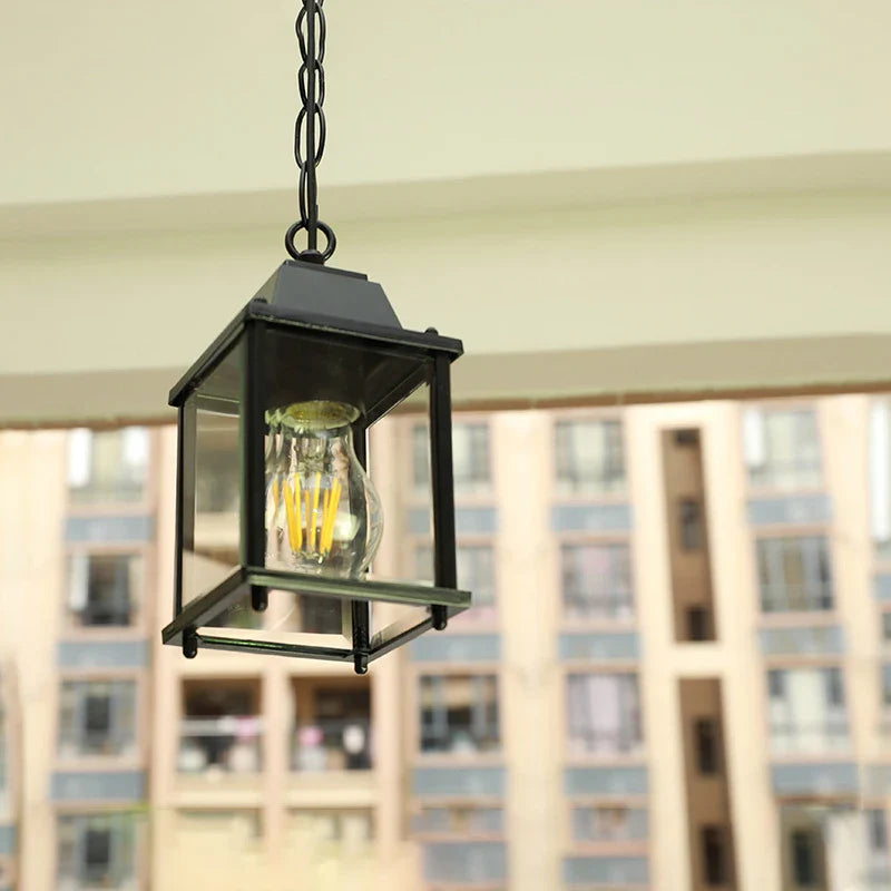 Afralia™ Garden Pendant Lamp: Waterproof Hanging Lantern for Courtyard and Balcony