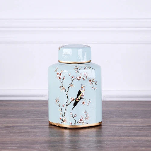 Afralia™ Country Ceramic Vase: Floral Home Decor Jar for Living Room & Dining Table