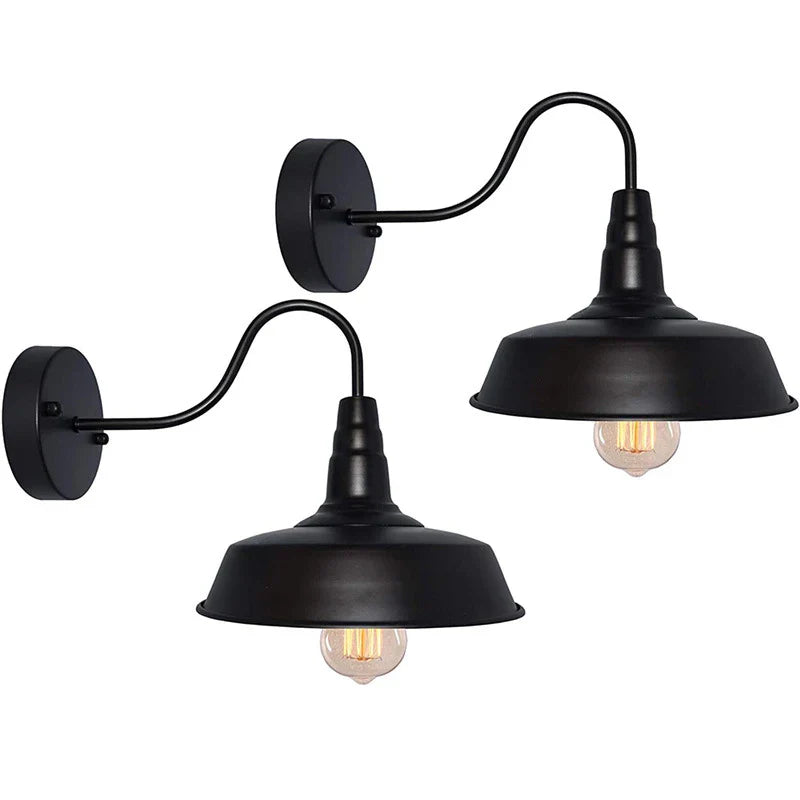 Afralia™ Retro Loft Wall Lamp: Industrial Nordic Style for Bar, Cafe, Bedroom, Study, Aisle