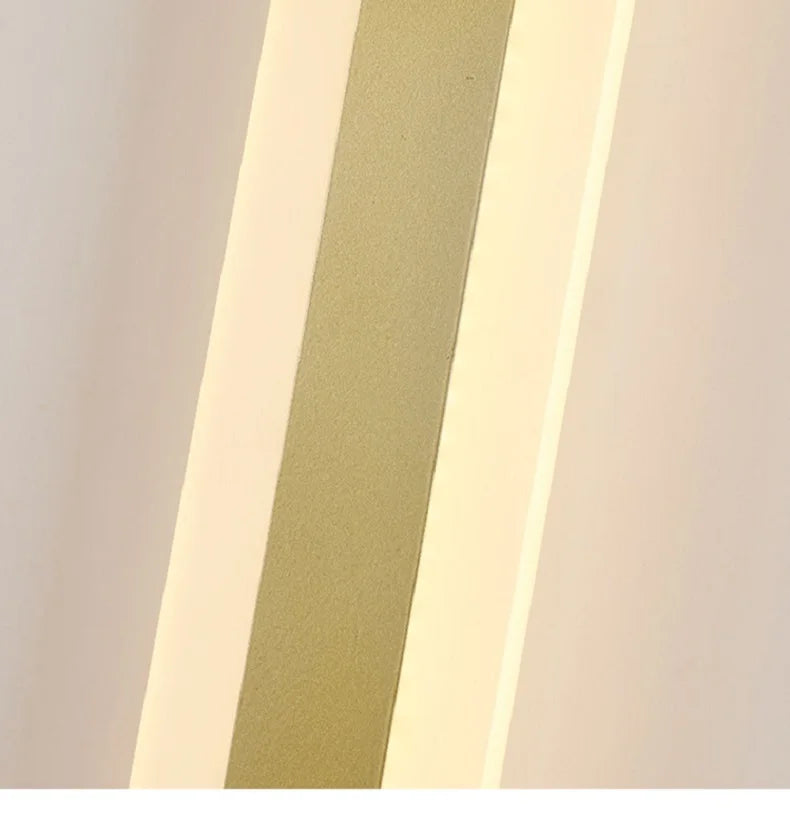 Afralia™ Waterproof LED Wall Lamp for Outdoor Areas, Corridors, and Balconies - Gold, IP65, 110V/220V