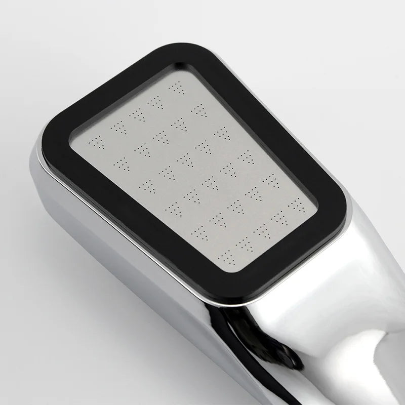 Afralia™ Square 300-Hole Handheld Shower Head: High Pressure, Water Saving