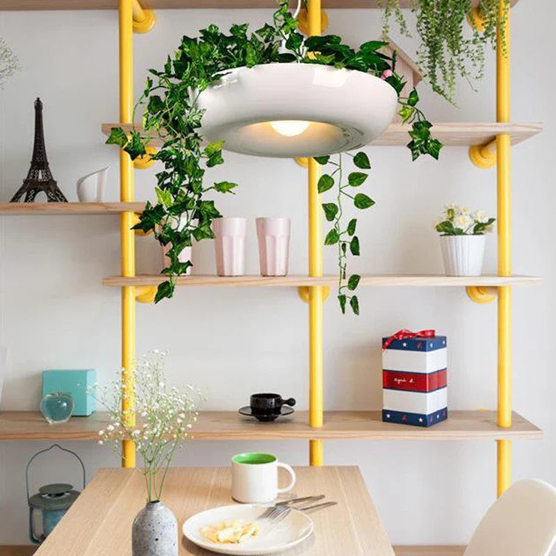 Afralia™ Nordic Inspired Plant Pot Pendant Light for Bar and Cafe Decor