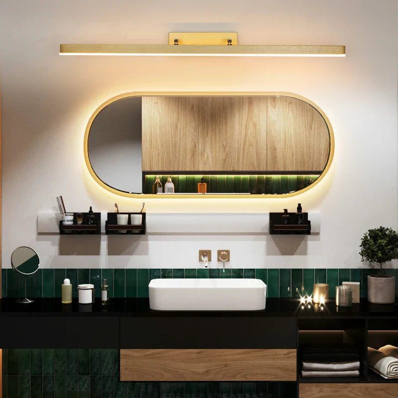 Afralia™ Minimalist Vanity Wall Light for Bathroom Mirror and Dressing Table