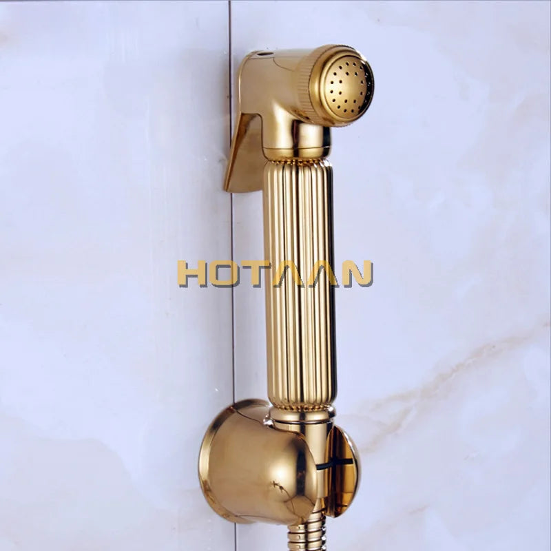 Afralia™ Copper Bidet Sprayer Set for Bathroom Hygiene