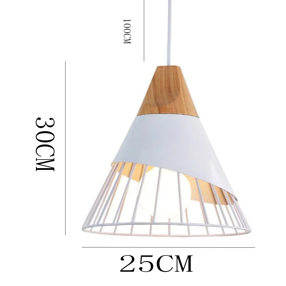 Metal E27 Vintage Industrial Chandelier by Afralia™ - Modern Living Room Ceiling Lighting