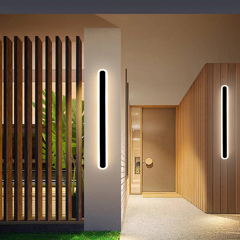 Afralia™ Outdoor LED Wall Light - IP54 Waterproof Modern Sconce for Garden Courtyard