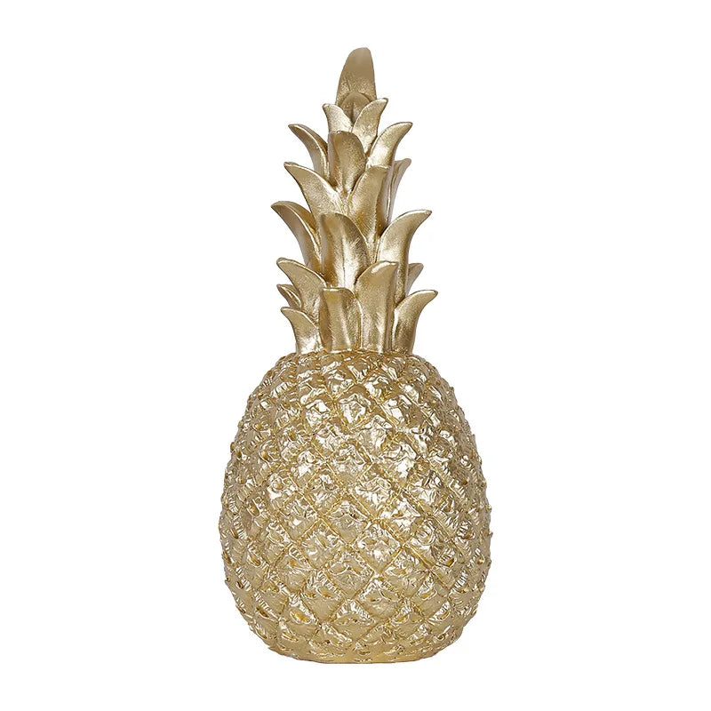 Afralia™ Pineapple Resin Decorative Craft for Nordic Modern Home Display